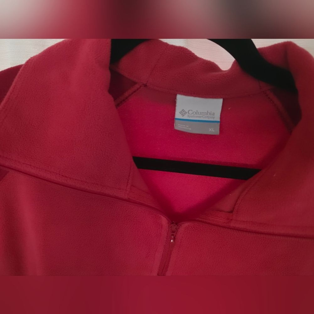 Women’s Xl Columbia Half Zip lightweight Fleece - Picture 3 of 8